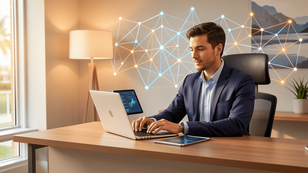 AI tools small business South Florida – Nextek IT professional using AI-powered tools