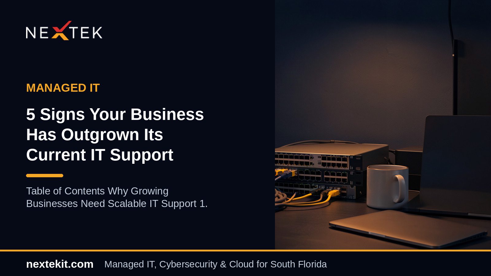 5 Signs Your Business Has Outgrown Its Current IT Support