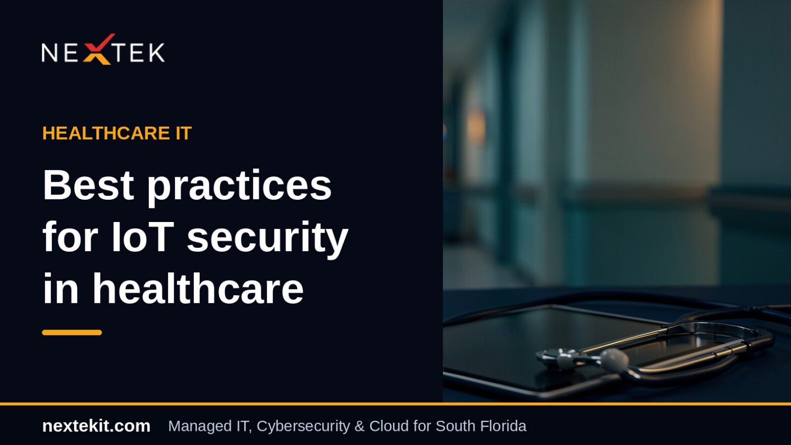 Best practices for IoT security in healthcare