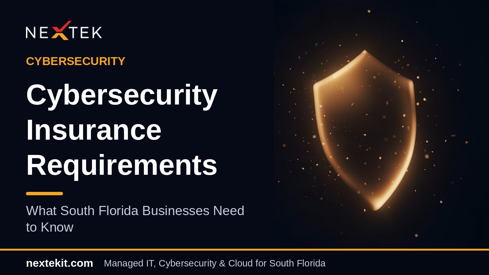 Cybersecurity Insurance Requirements: What South Florida Businesses Need to Know