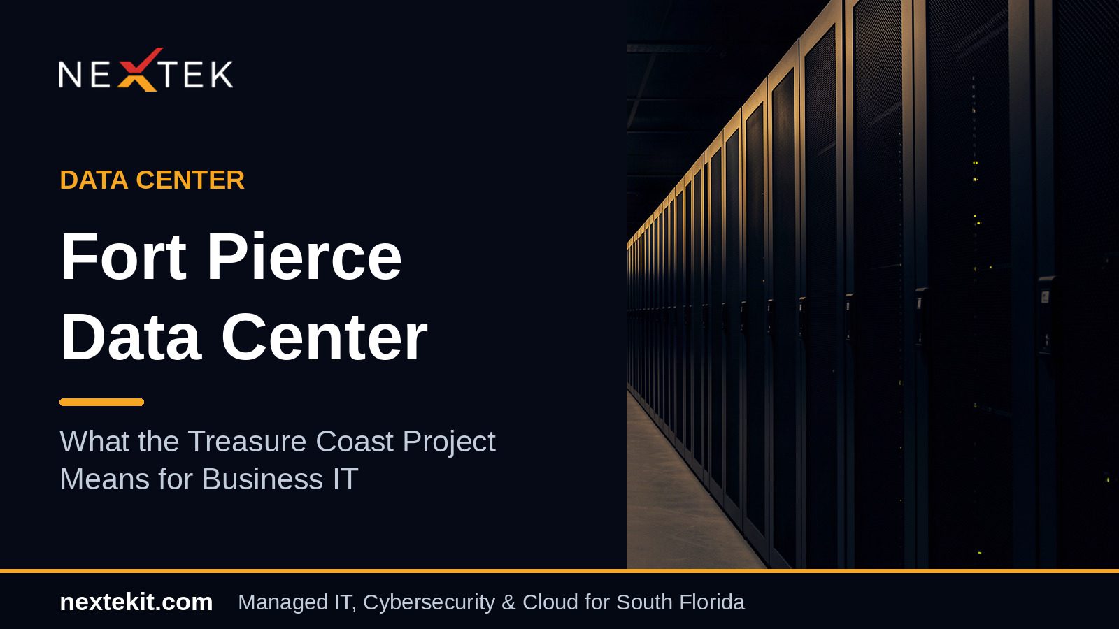 Fort Pierce Data Center: What the Treasure Coast Project Means for Business IT