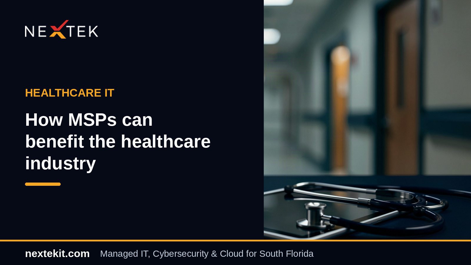 How MSPs can benefit the healthcare industry