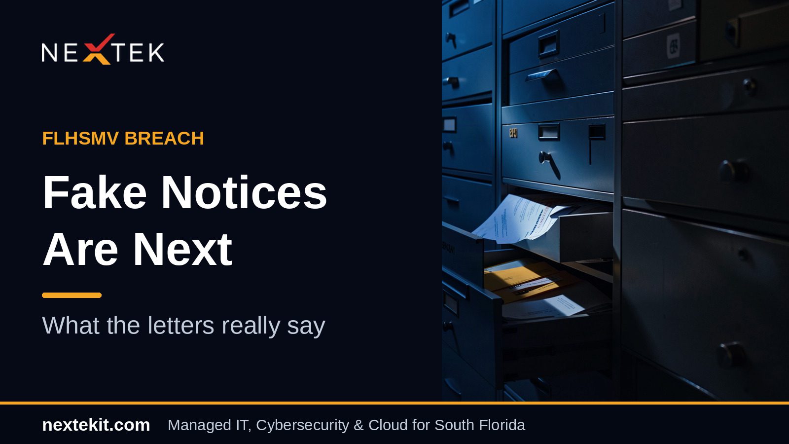 FLHSMV Data Breach Letters Are Going Out: Watch for Fake Notices