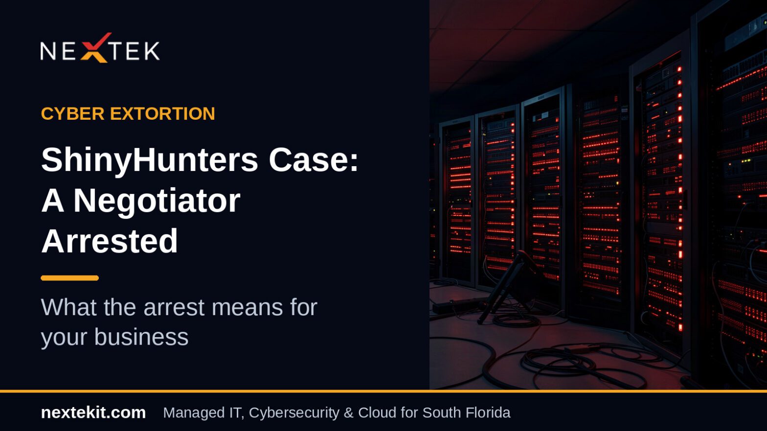 ShinyHunters case: cyber executive arrested in Pennsylvania and what it means for business